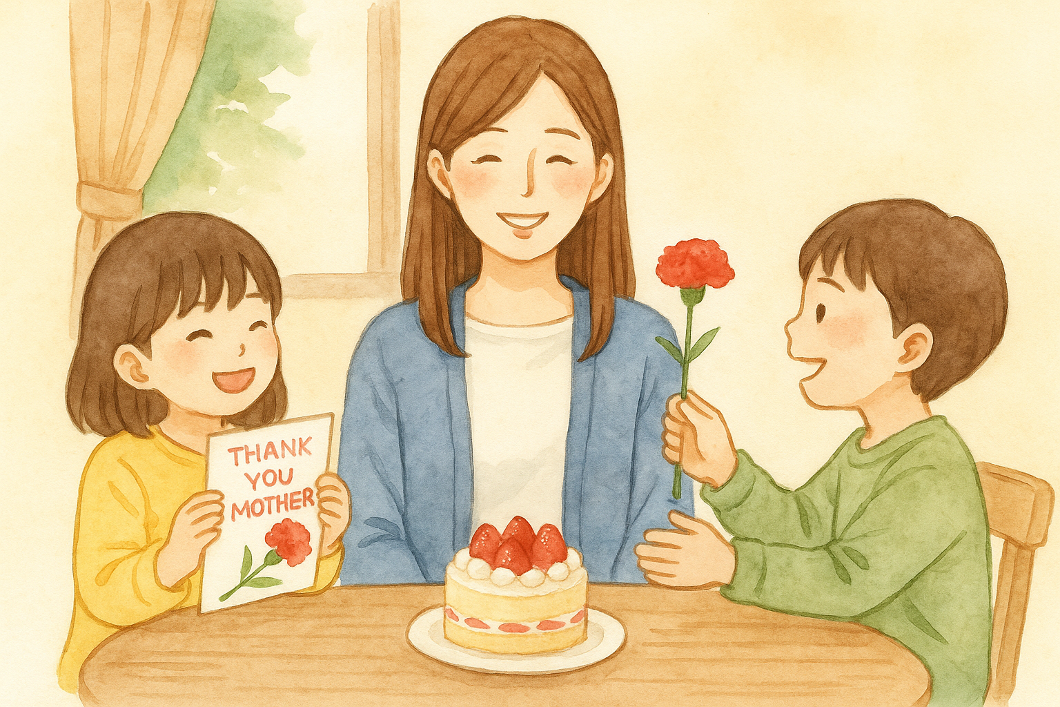 閱讀練習：母の日の由来