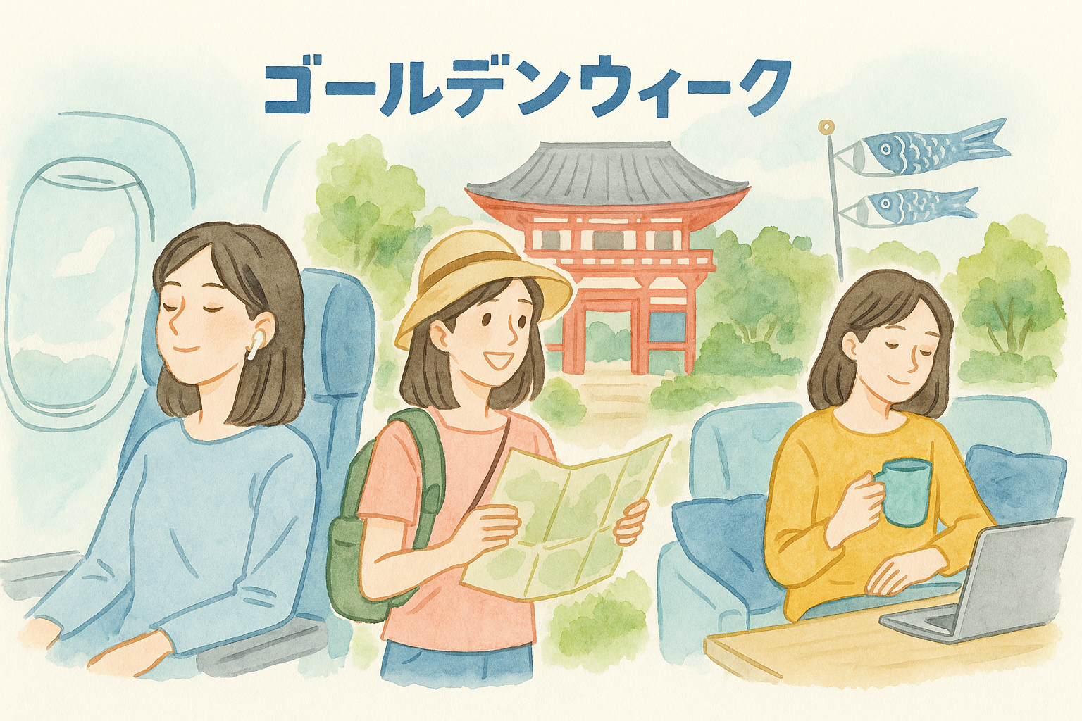 閱讀練習：日本黃金週-ゴールデンウィーク